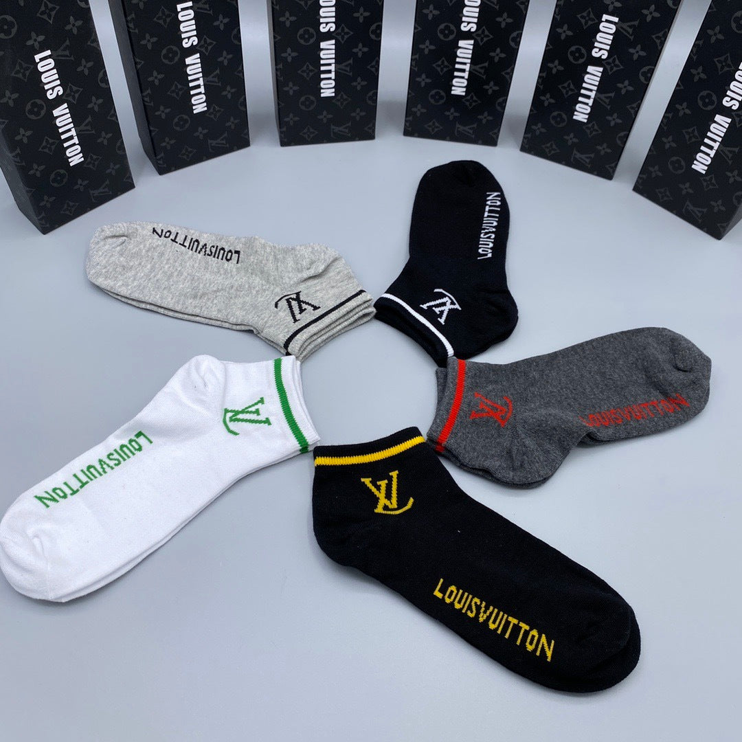Louis Vuitton Socks(One pair of each style)