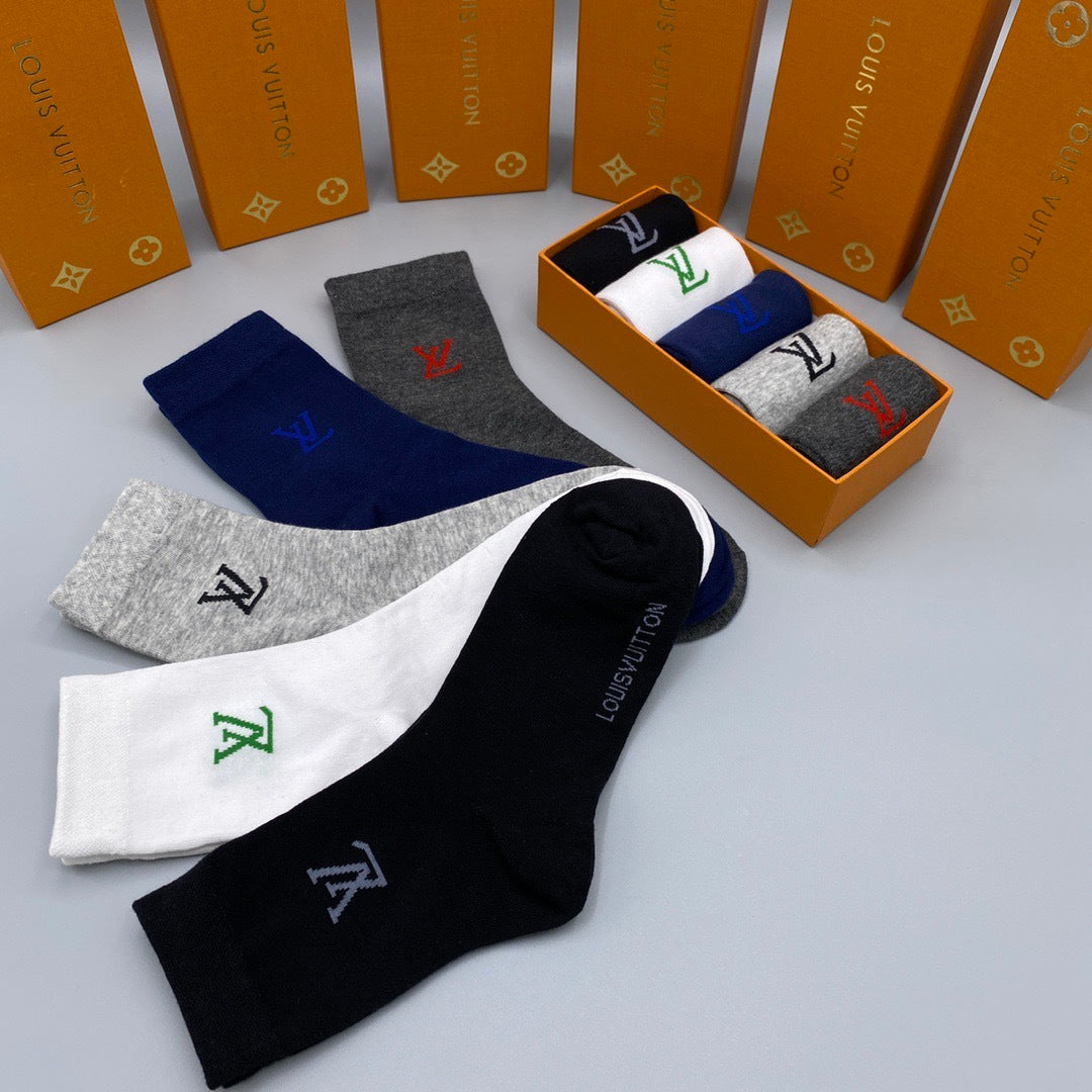 Louis Vuitton Socks(One pair of each style)