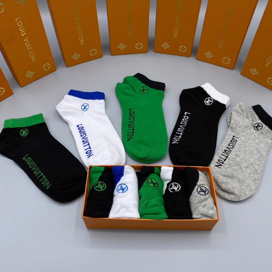 Louis Vuitton Socks(One pair of each style)