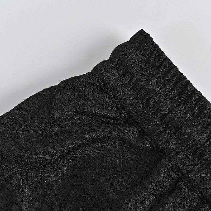 Gucci Solid Swim Shorts – Black