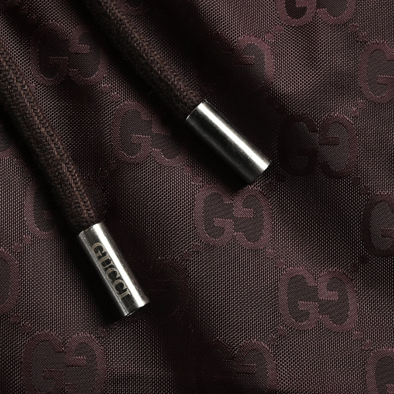 Gucci All-Over Monogram Swim Shorts – Burgundy