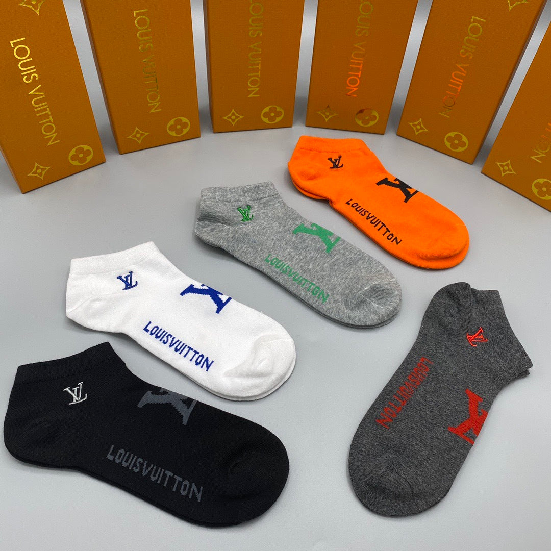 Louis Vuitton Socks(One pair of each style)