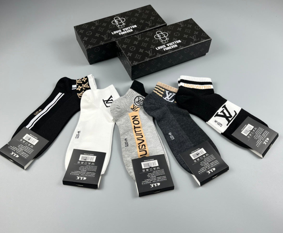 Louis Vuitton Socks(One pair of each style)