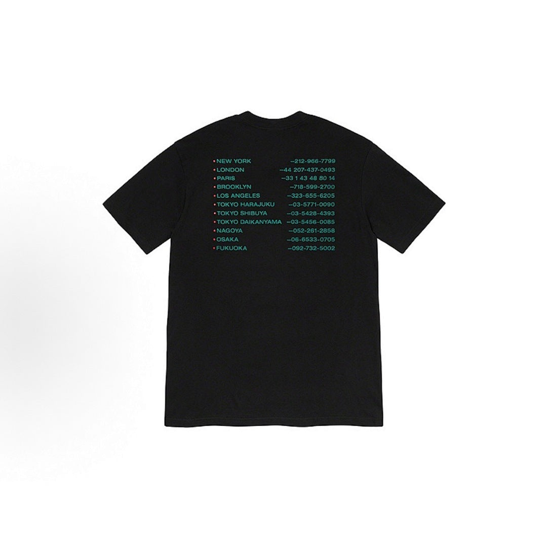 款号M347#p40💰 Supreme FW19 Week 1 New Shit Tee 字母logo印花短袖美式潮流T恤 男女同款 黑色 宽松版型 采用260克精梳棉双纱 从面料到辅料全部三标齐 - view 11
