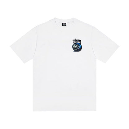 Stussy Collaboration Series 8-Ball Print Crew Neck T-Shirt