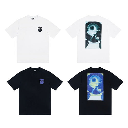 Stussy X-Ray Scan Print Crew Neck T-Shirt