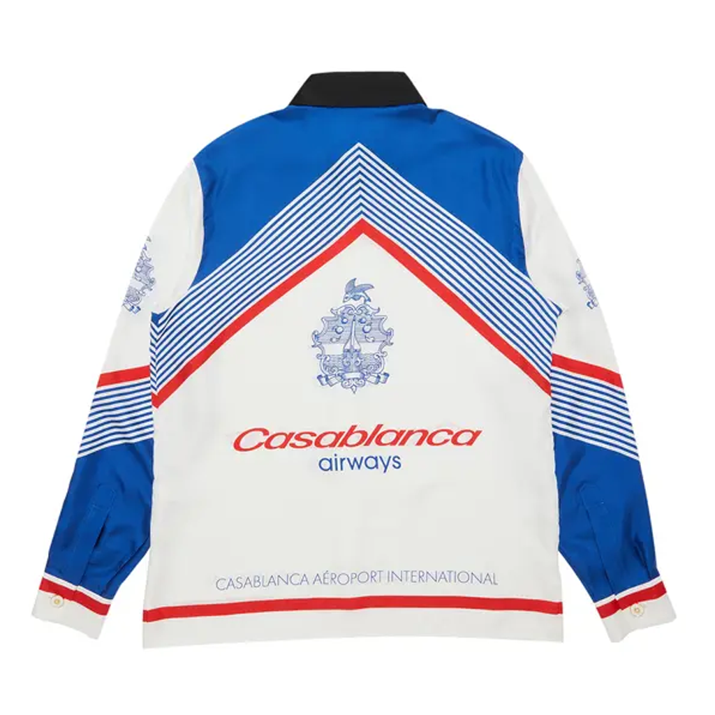 CASABLANCA Long Sleeved Silk Shirt #C558