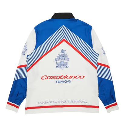 CASABLANCA Long Sleeved Silk Shirt #C558