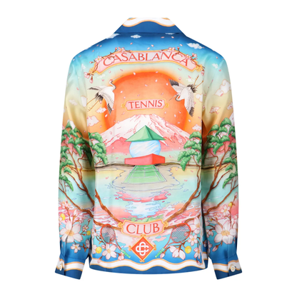 CASABLANCA Long Sleeved Silk Shirt #3551