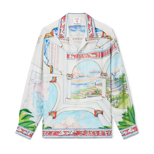 CASABLANCA Long Sleeved Silk Shirt #3552