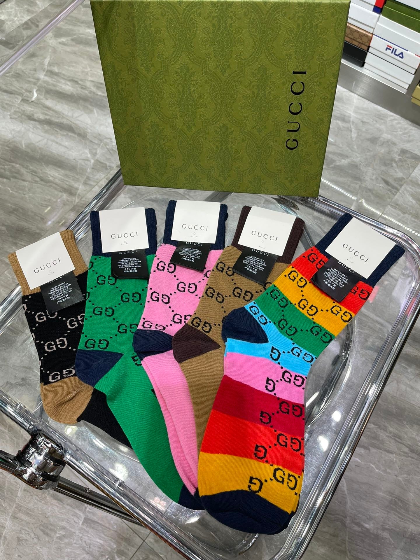 Gucci Sock（One pair of each style)