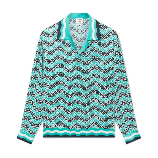 CASABLANCA Long Sleeved Silk Shirt #3563