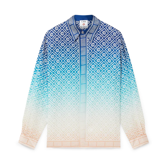 CASABLANCA Long Sleeved Silk Shirt #3528
