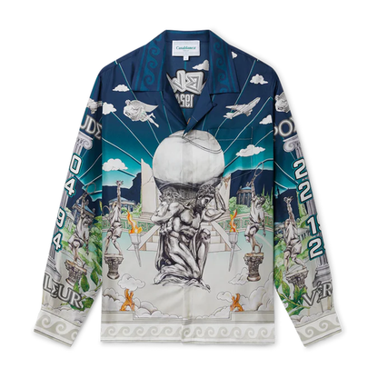 CASABLANCA Long Sleeved Silk Shirt #3521