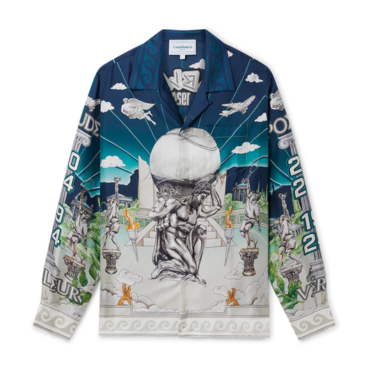 CASABLANCA Long Sleeved Silk Shirt #3521