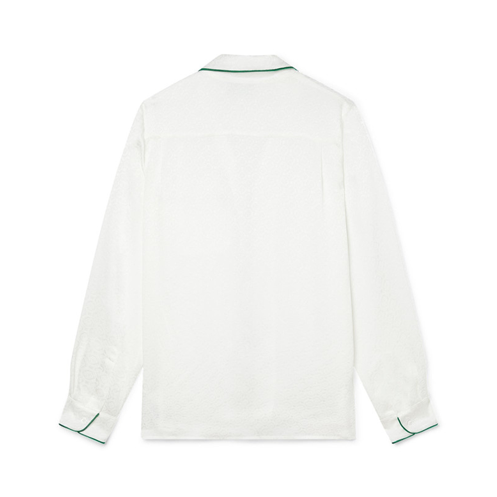 CASABLANCA Long Sleeved Silk Shirt #1024