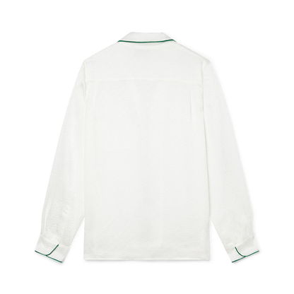CASABLANCA Long Sleeved Silk Shirt #1024
