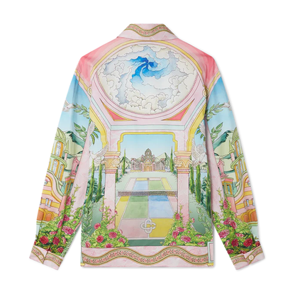 CASABLANCA Long Sleeved Silk Shirt #3496