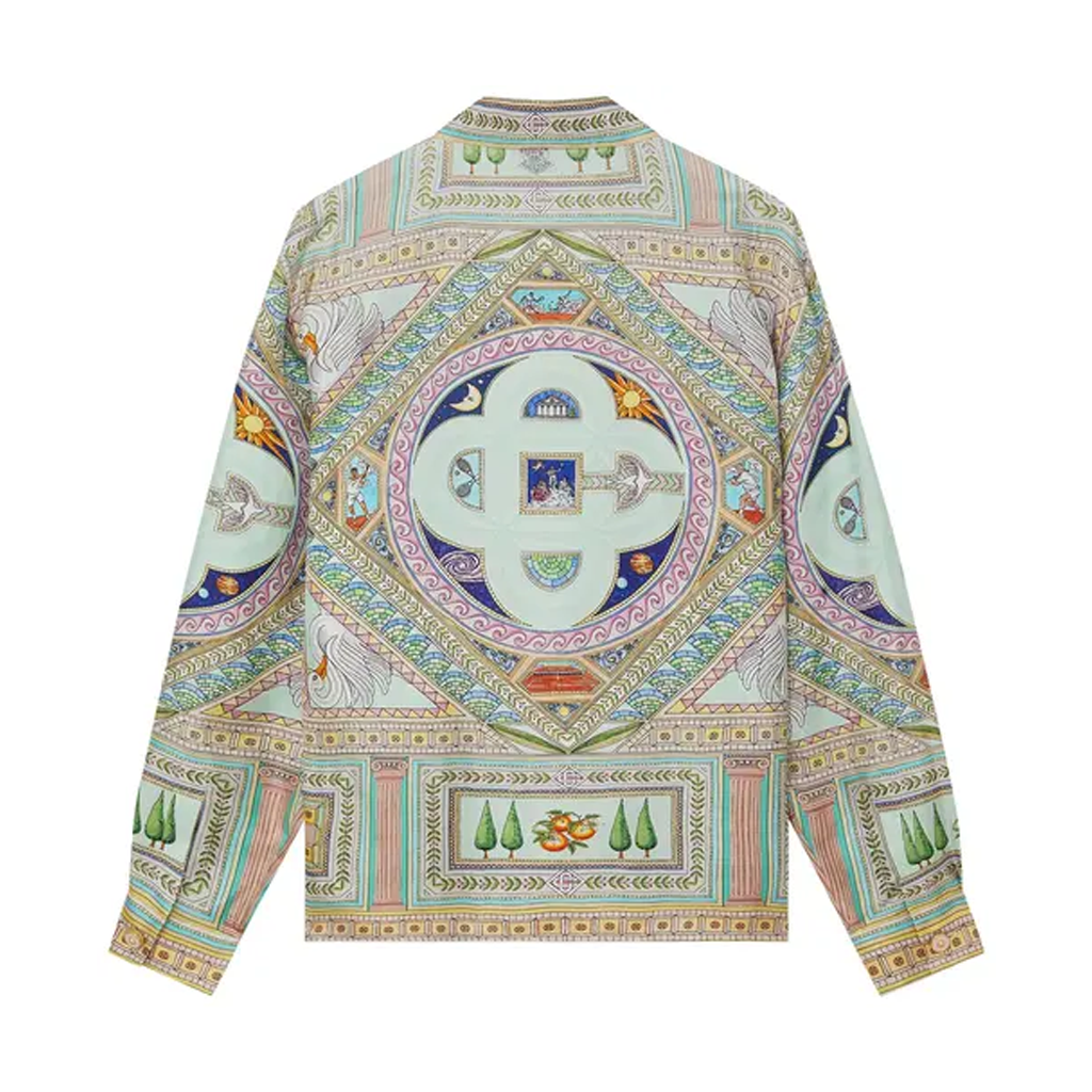 CASABLANCA Long Sleeved Silk Shirt #3498