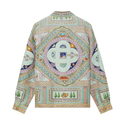 CASABLANCA Long Sleeved Silk Shirt #3498