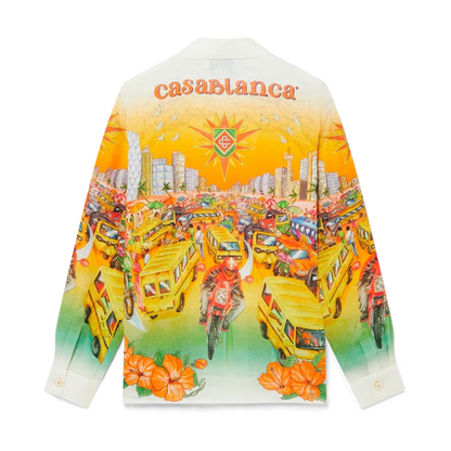 CASABLANCA Long Sleeved Silk Shirt #3473