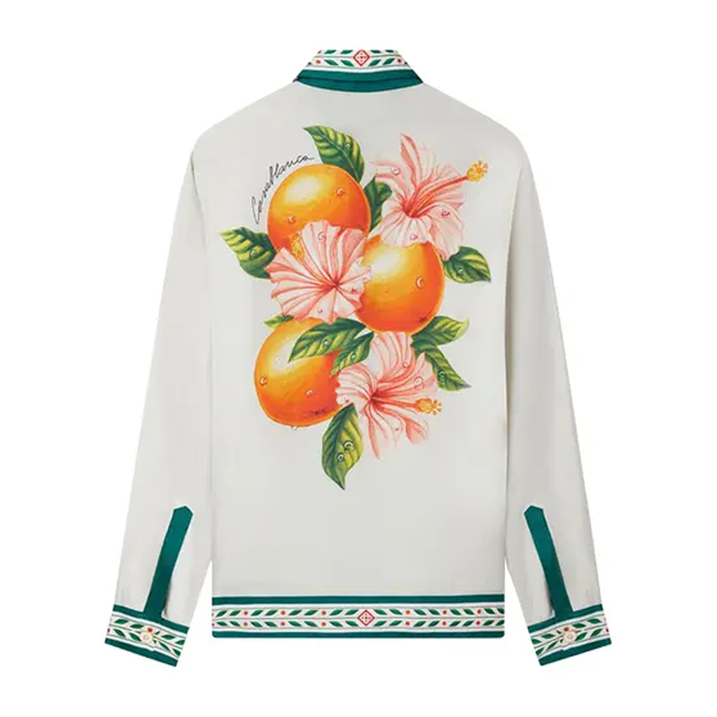 CASABLANCA Long Sleeved Silk Shirt #3461