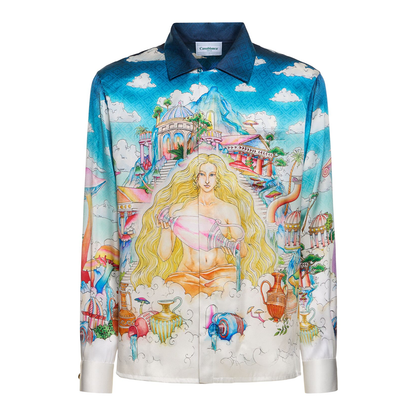 CASABLANCA Long Sleeved Silk Shirt #3503