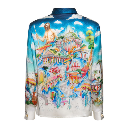 CASABLANCA Long Sleeved Silk Shirt #3503