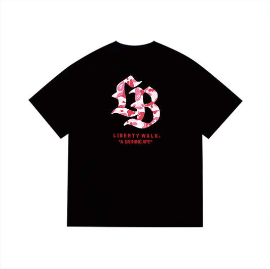 BAPE MENS COLLEGE TEE