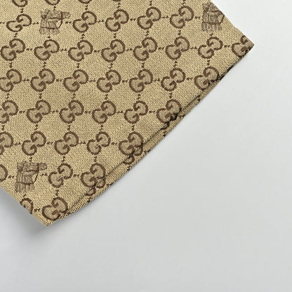 Gucci GG Monogram Jacquard Bee Camp Collar Shirt