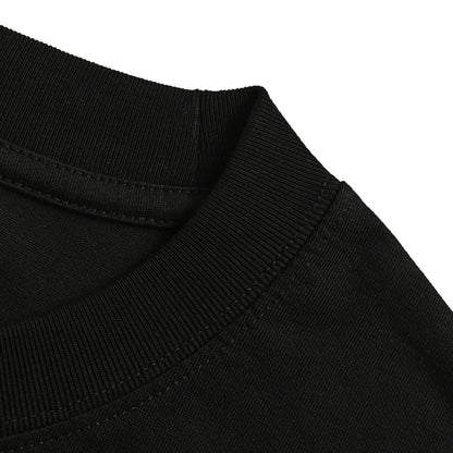 Gucci Black Lower-Body Spray Noise Wordmark Heavyweight Tee
