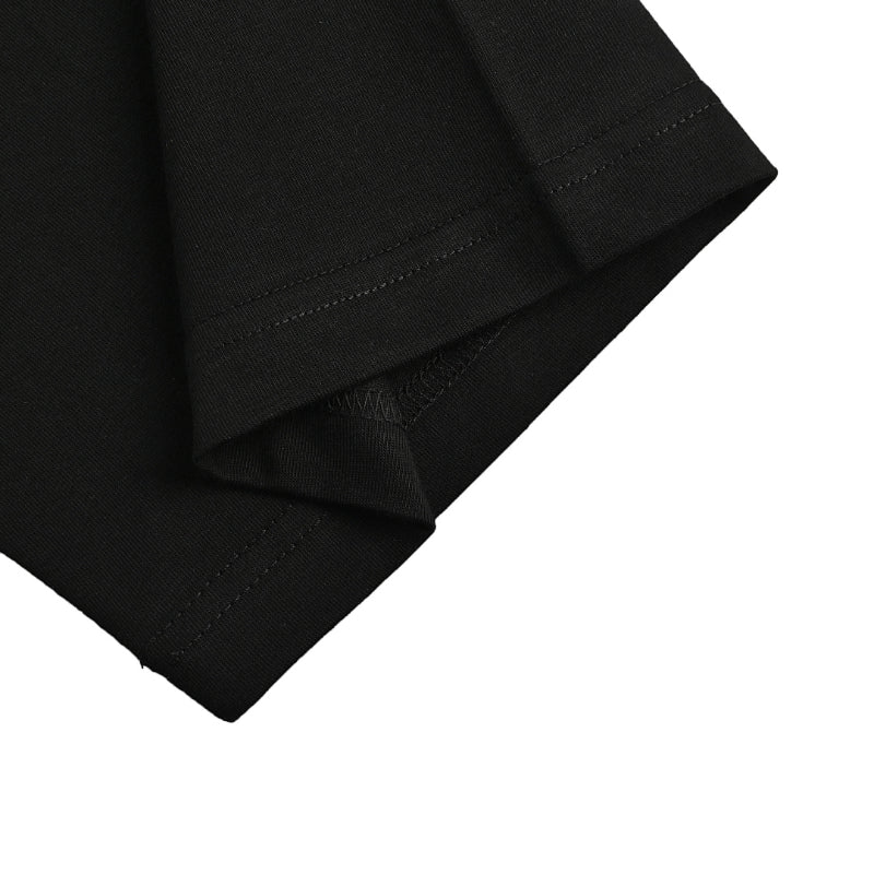 Gucci Black Lower-Body Spray Noise Wordmark Heavyweight Tee