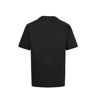 Gucci Black Double-G Stripe Wordmark Graphic Tee