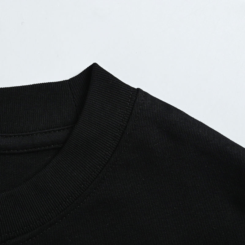 Gucci Black Heavyweight Cotton Essential Tee