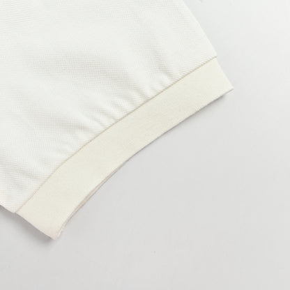 Gucci Ivory Piqué Cotton Polo Shirt
