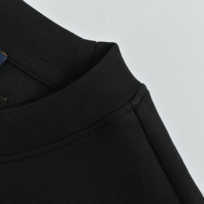 Louis Vuitton Multicolor Monogram Scatter Embroidery Crewneck – Black