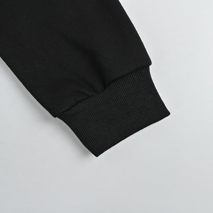Louis Vuitton Floral Letter Embroidery Crewneck – Black