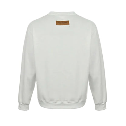 Louis Vuitton Damier Checkerboard Graphic Crewneck – Cream