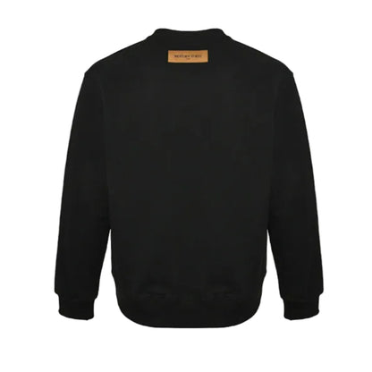 Louis Vuitton Cursive Signature Monogram Crewneck – Black