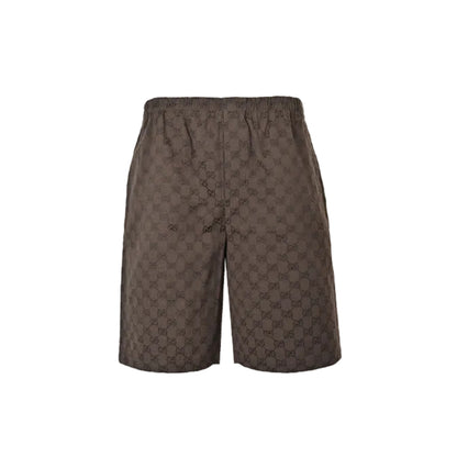 Gucci All-Over Monogram Bermuda Shorts – Cocoa
