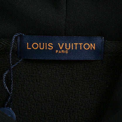 Louis Vuitton Pearl Chain Script Hoodie – Black
