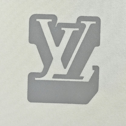 Louis Vuitton Monogram Badge & Smiley Patch Hoodie – Cream