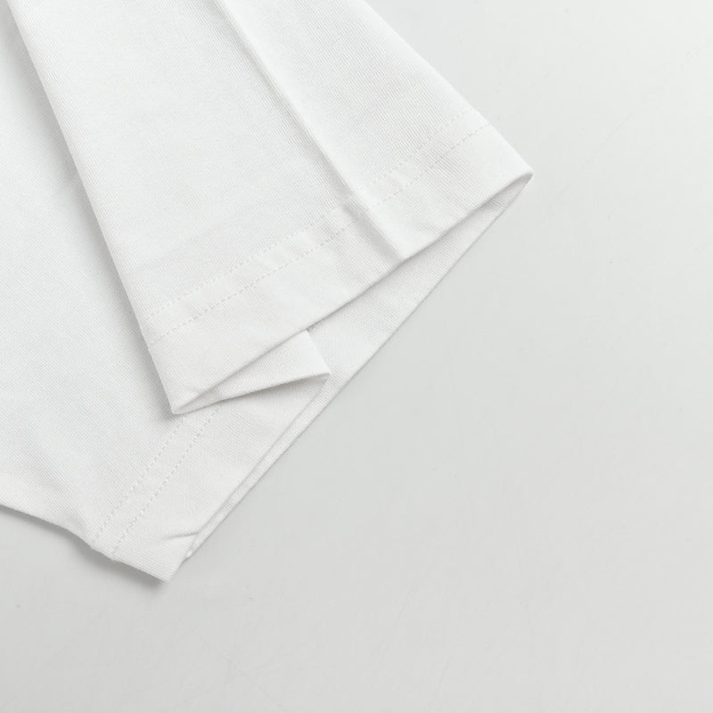 Gucci White Web Stripe Horsebit Graphic Tee