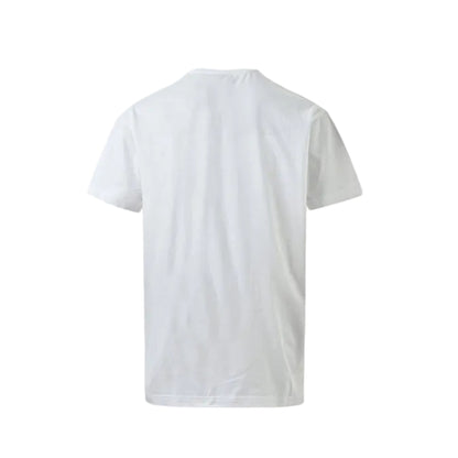 Gucci White Web Stripe Horsebit Graphic Tee
