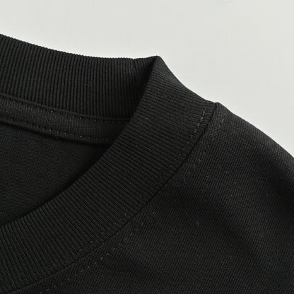 Gucci Black Oversized Wordmark Made In Italy Heavyweight Tee