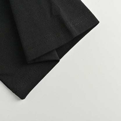 Gucci Black Oversized Wordmark Made In Italy Heavyweight Tee