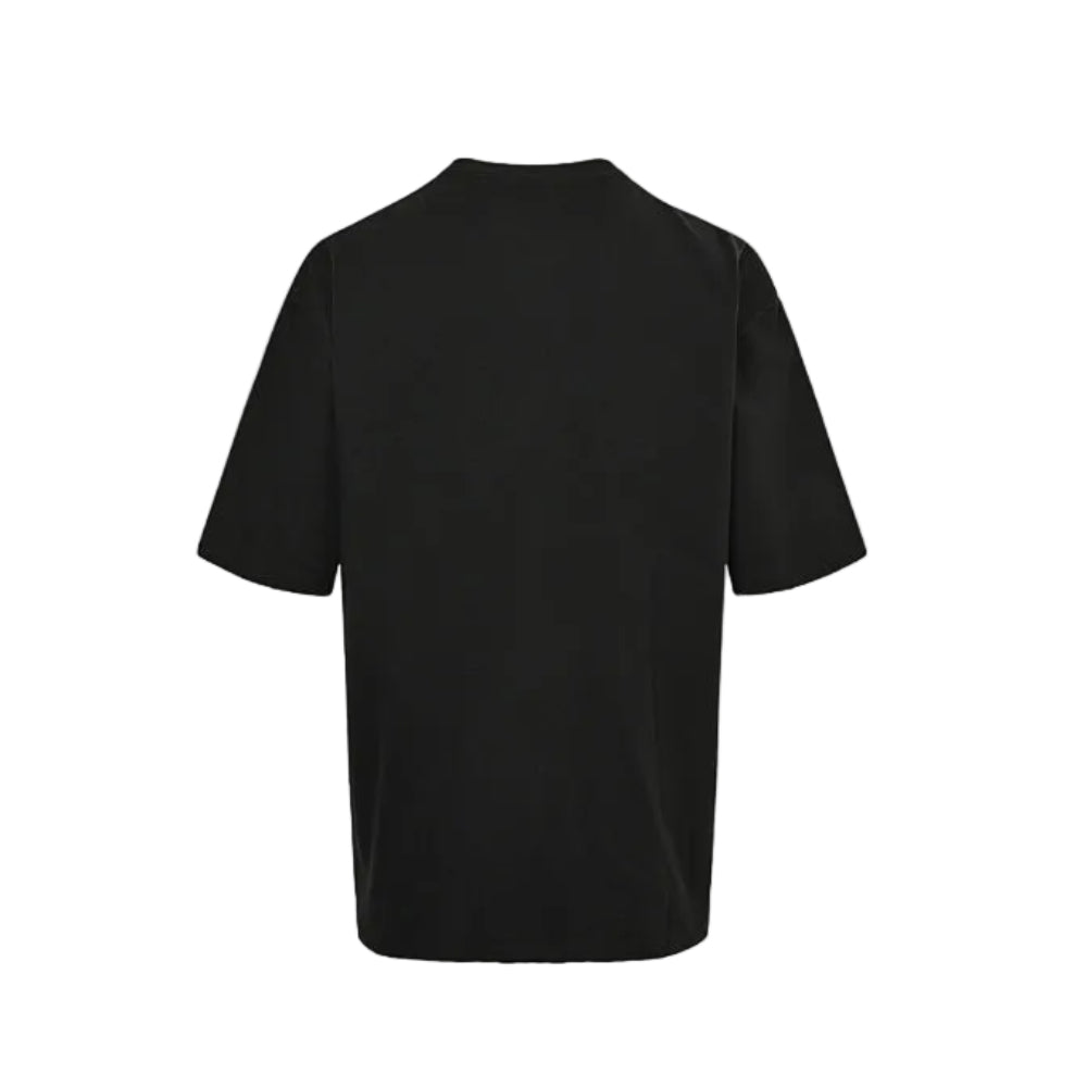 Gucci Black Oversized Wordmark Made In Italy Heavyweight Tee