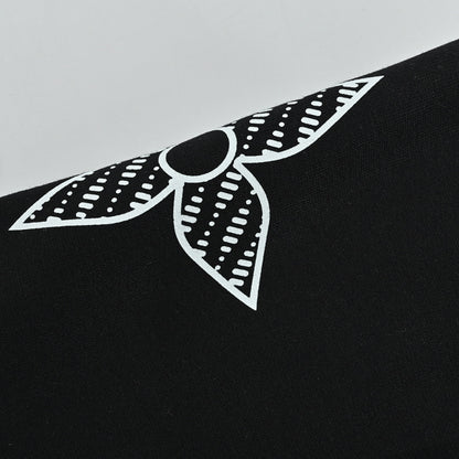 Louis Vuitton Monogram Flower Low-Drop Embroidery Sweatshirt – Black