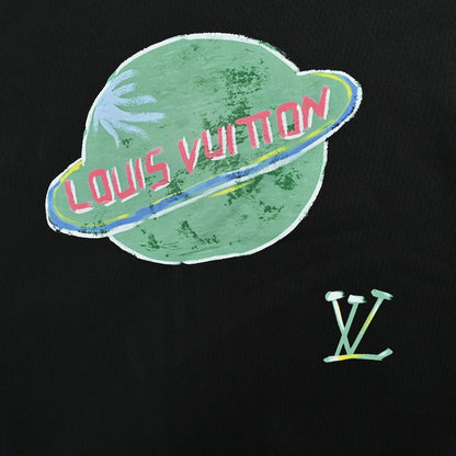 Louis Vuitton Planet Graphic Sweatshirt – Black