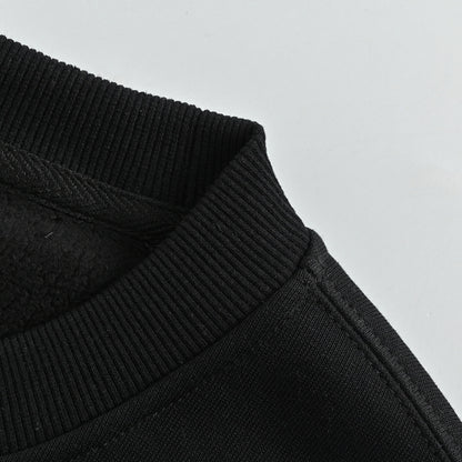 Louis Vuitton Snow School Badge Collage Sweatshirt – Black